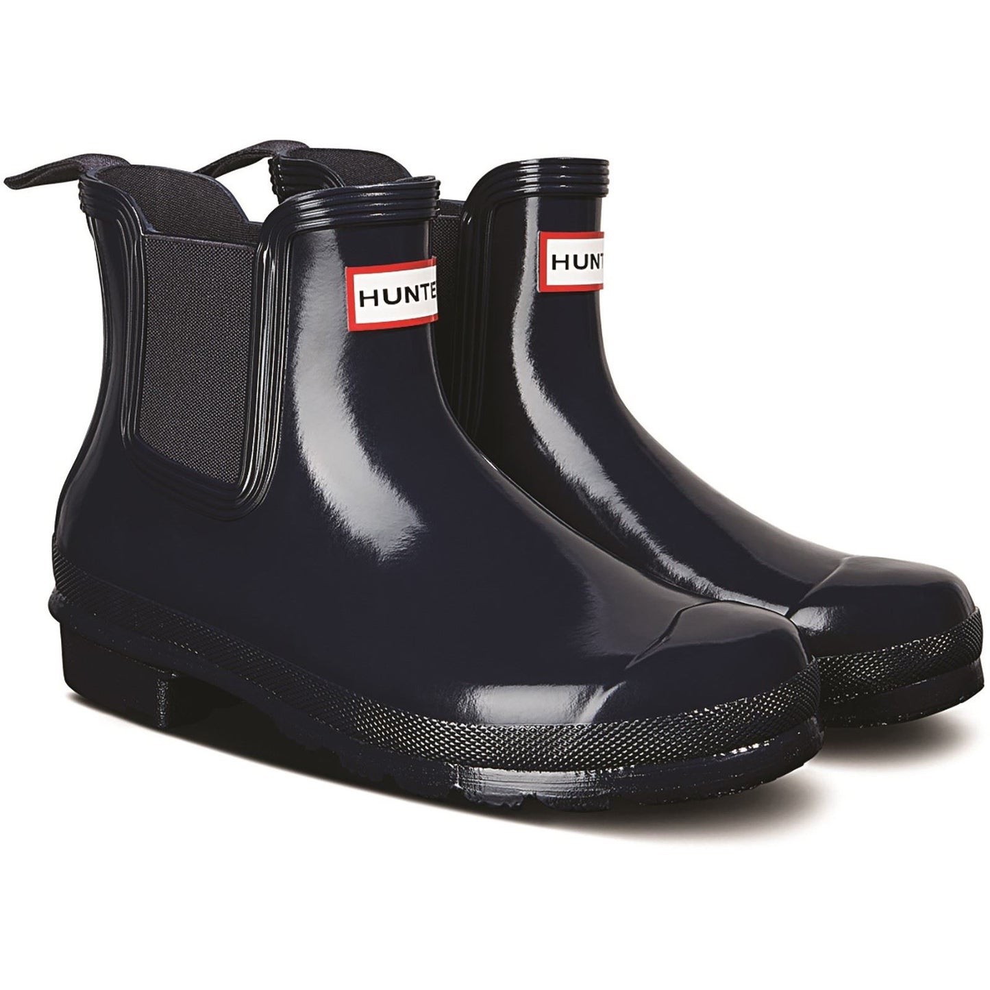 Hunter Women's Womens Original Chelsea Gloss Boot in Navy