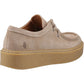 Hush Puppies Bridie Suede Leather Women's Taupe Moccasins Shoes