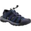 Hush Puppies Peru Polyurethane/Webbing Men's Navy Sandals