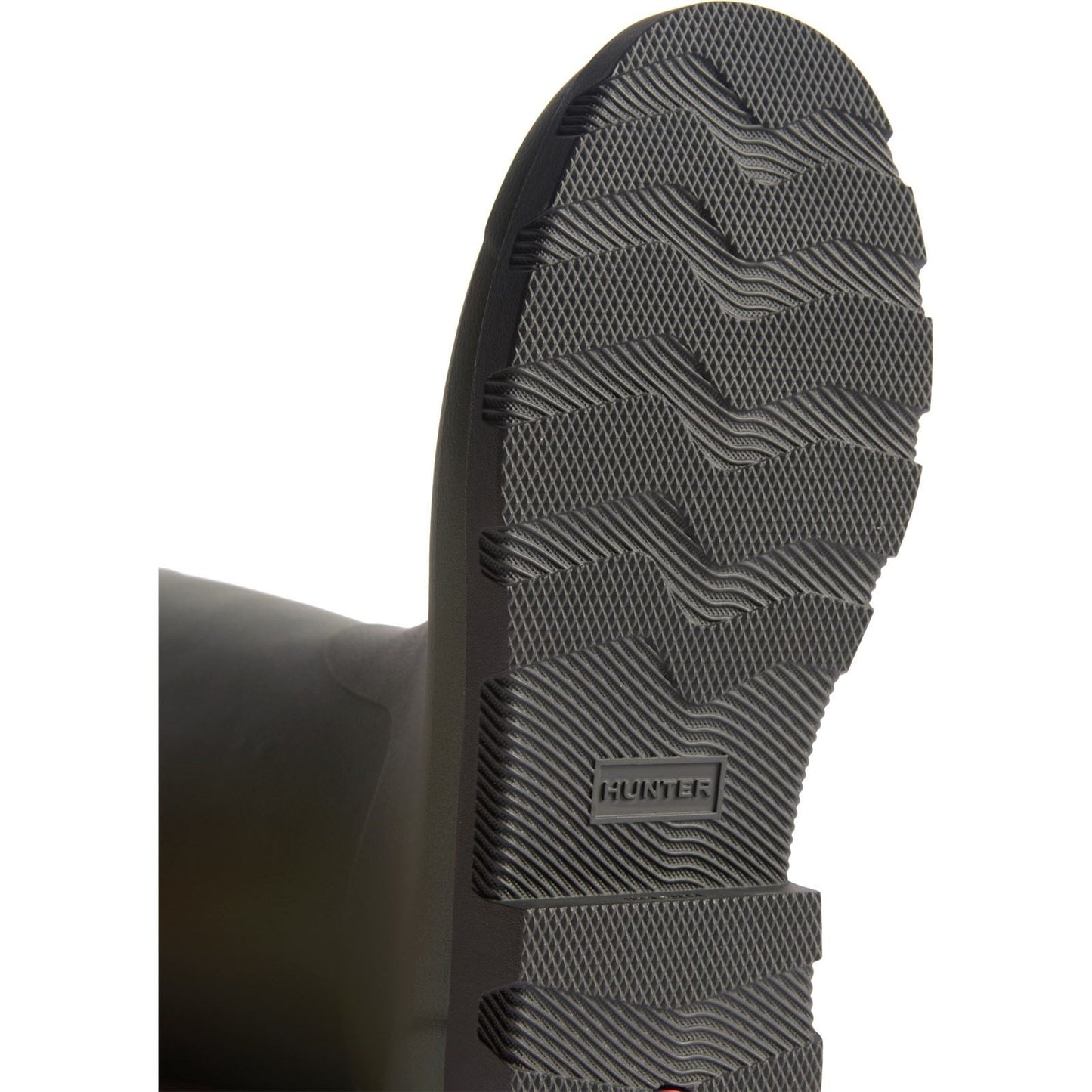 Hunter Field Downpour Adjustable Boot Rubber Men's Dark Olive/Black Wellington Boots