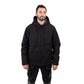 Caterpillar Hooded Sherpa Lined Men's Black Fleece Jacket