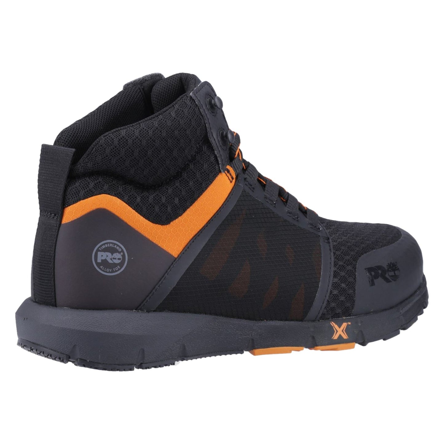 Timberland Pro Men's Radius Boot in Black/Orange