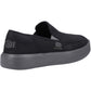 HEYDUDE Men's Sunapee Canvas Shoe in Black/Charcoal
