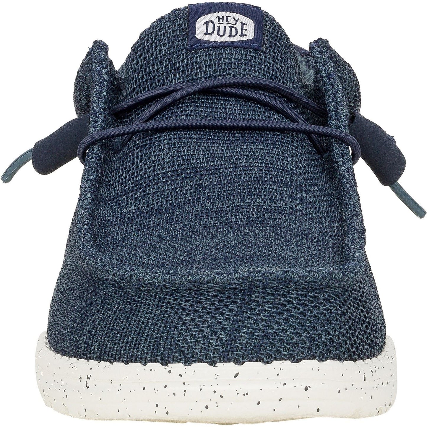HEYDUDE Men's Wally Stretch Mesh Shoes in Navy