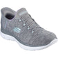 Skechers Women's Summits Dazzling Haze Shoes in Grey/Multi