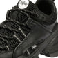 Buffalo Saturn Lace Women's Black Trainers