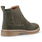 Hush Puppies Gareth Chelsea Leather Men's Khaki Boots