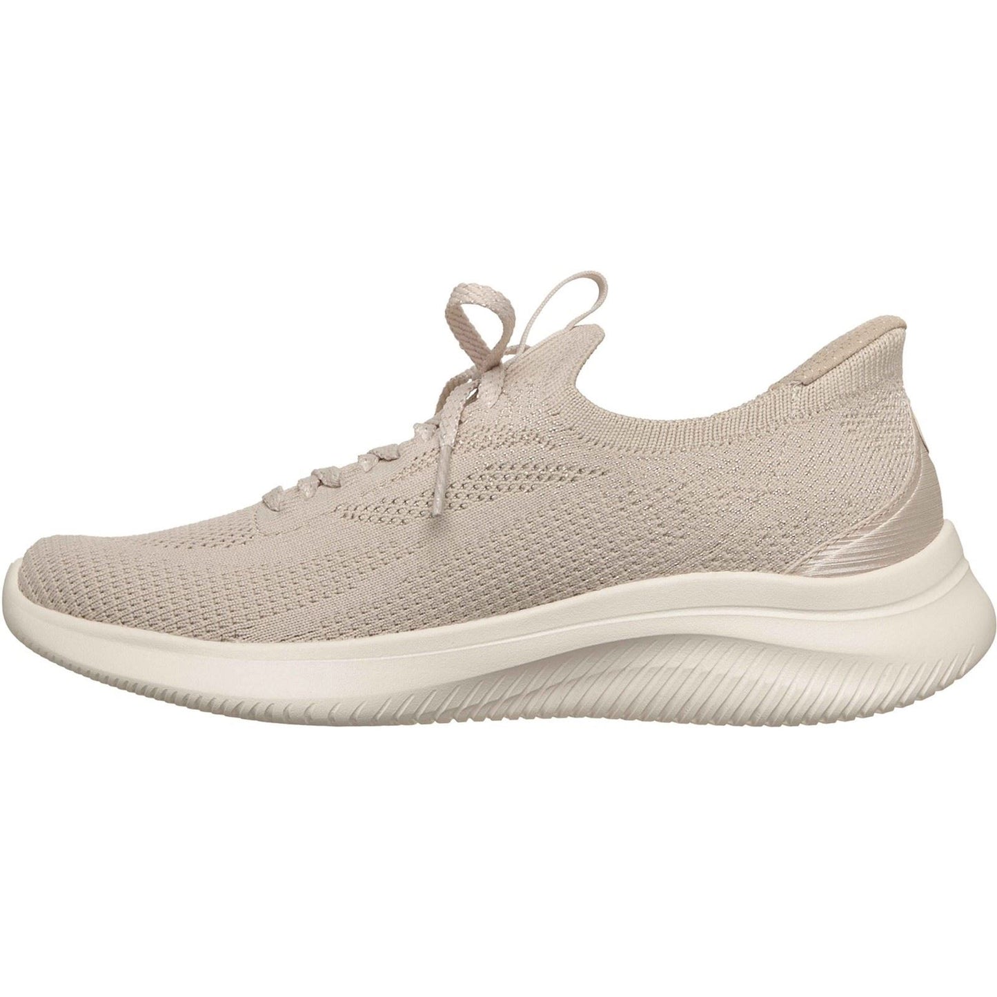 Skechers Ultra Flex 4.0 Textile Women's Natural Standard Trainers
