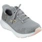 Skechers Women's Edgeride Impression Shoes in Green/Orange