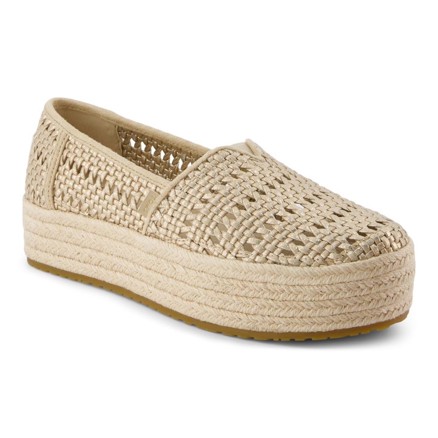 TOMS Valencia Textile Women's Champagne Shoes