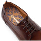 Base London Gambino Leather Men's Dark Brown Lace-Up Shoes