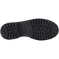 Hush Puppies Aubrey Leather Youth Black Derby Shoes