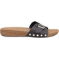 Fitflop iQushion Adjustable Buckle Leather Women's Chocolate Brown Sandals