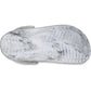 Crocs Classic Marbled Clog Thermoplastic Black/White Clogs