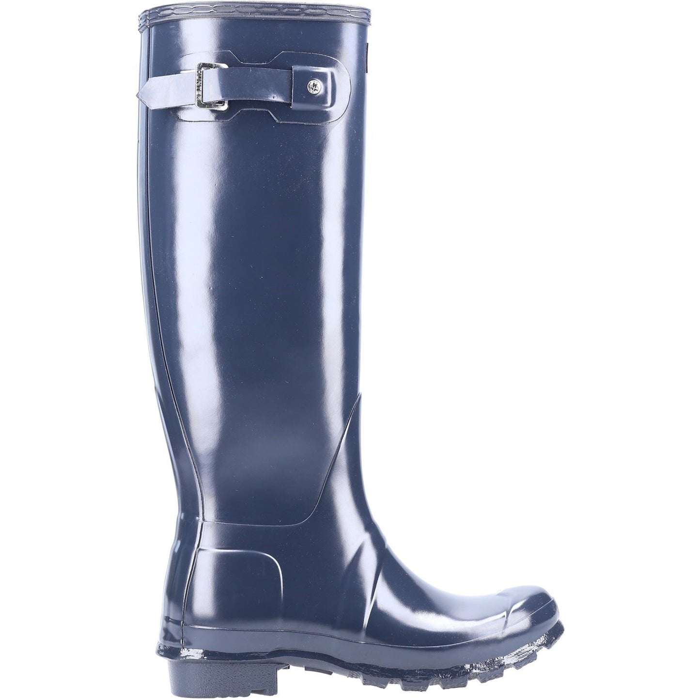 Hunter Women's Original Tall Gloss Wellington Boots in Navy