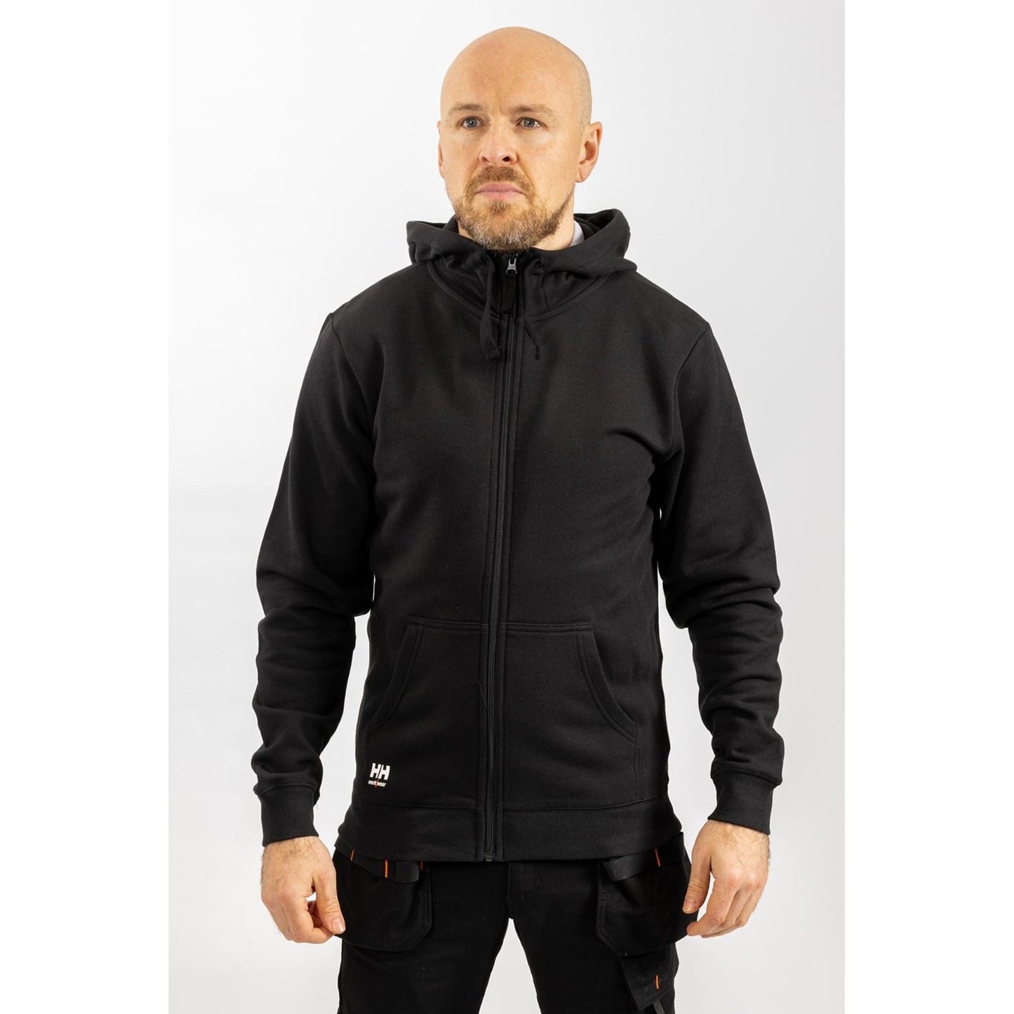 Helly Hansen Workwear Men's Manchester Zip Hoodie in Black