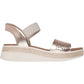 Skechers BOBS Sun Ray Women's Rose Gold Sandals