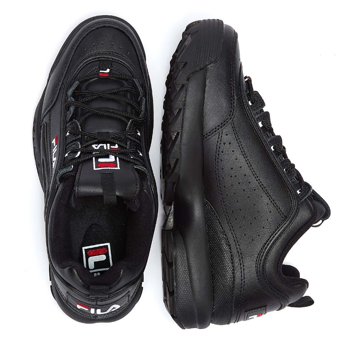 FILA - 5FM00002-14 UN DISRUPTOR II PREMIUM BLACK/WHT/FRED