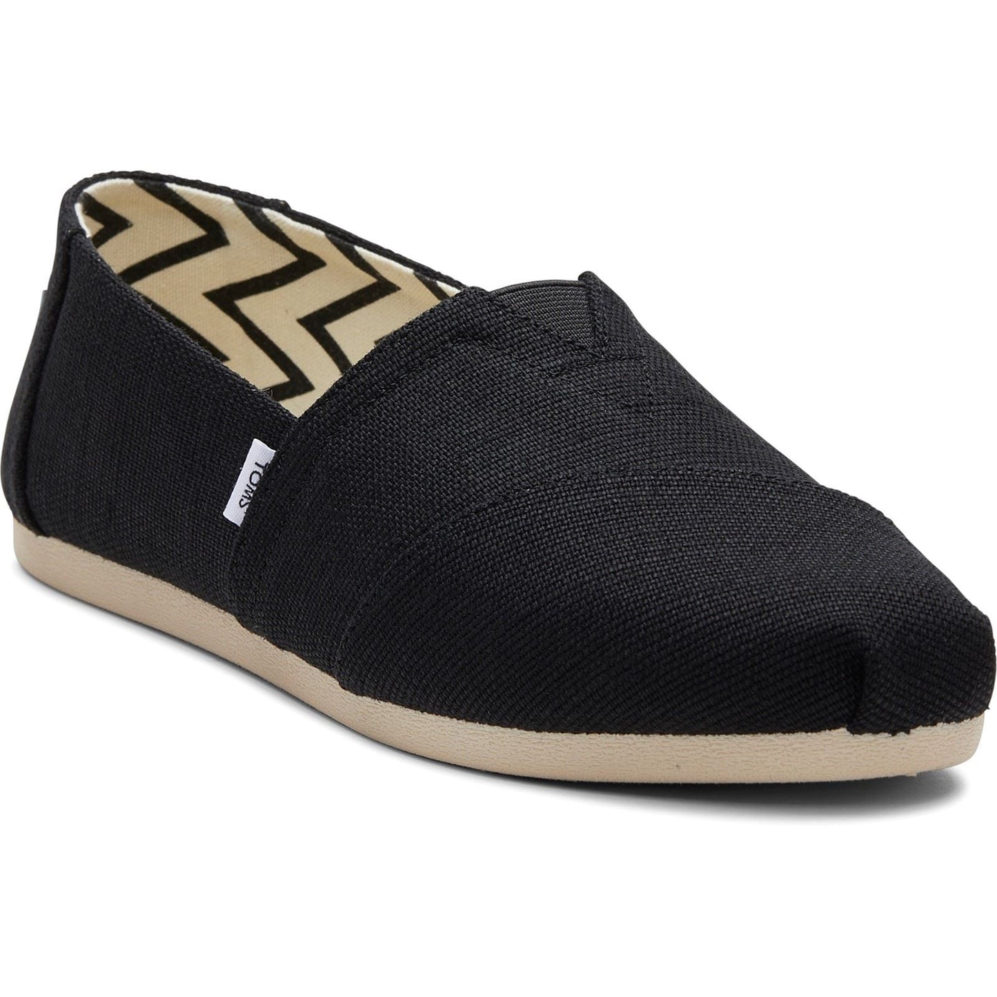 TOMS Alpargata Cotton Women's Black Shoes