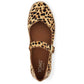 TOMS Carolina Mary Jane Leather Women's Leopard Print Espadrilles