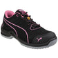 Puma Safety Women's Fuse Tech Lightweight Ladies Safety Trainer in Black