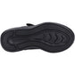 Hush Puppies Marling Bungee Lace Senior Black Shoes - UK 6