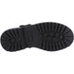Hush Puppies Astrid Bow Leather Youth Black Shoes