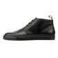 Ben Sherman Parka Leather Men's Black Boots