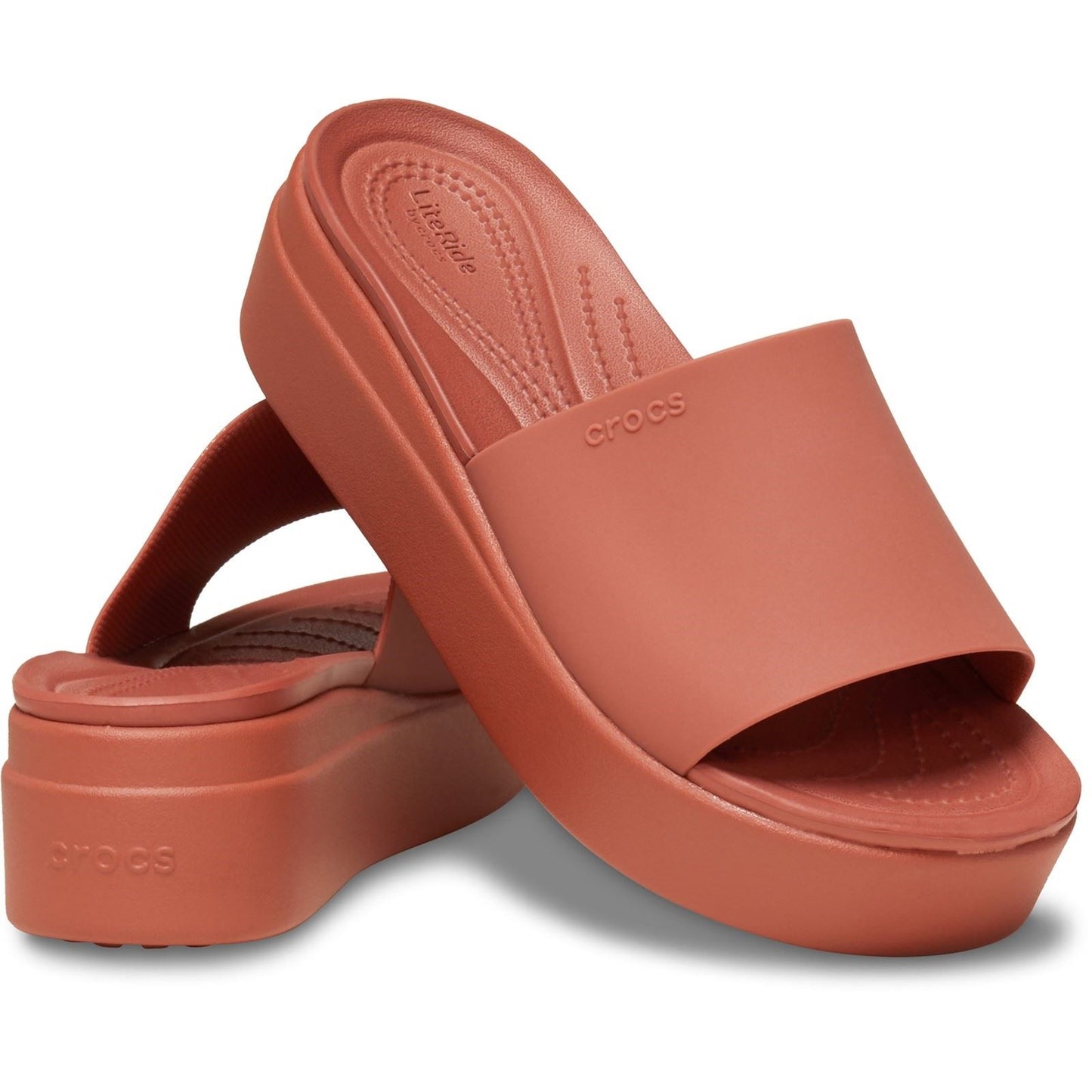 Crocs Women's Brooklyn Slide in Spice