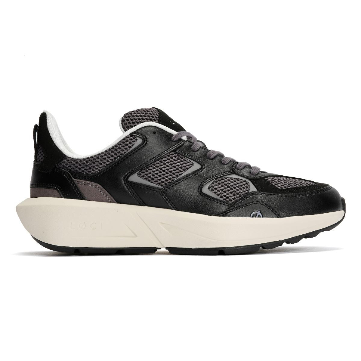 LØCI VØLT Black/Grey Trainers