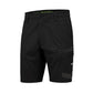 Hard Yakka Men's Raptor Active Mid-Short in Black