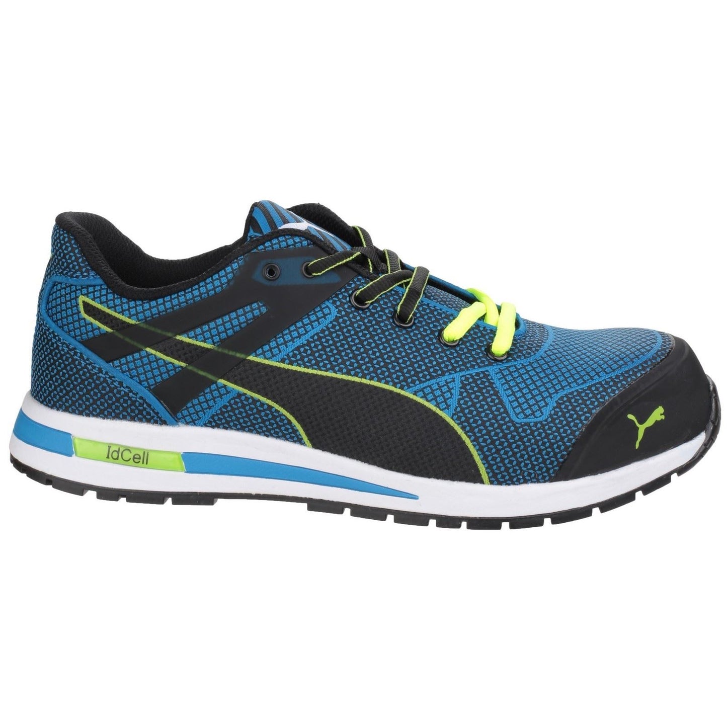Puma Safety Men's Blaze Knit Low Safety Shoe in Blue