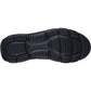 Skechers Arch Fit Garza Rowan Leather Men's Black Lace-Up Shoes