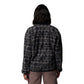 Columbia Sequoia Grove Printed Half Zip Polyester Women's Black Fleece Pullover