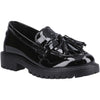 Hush Puppies Abigail Patent Leather Black Loafers