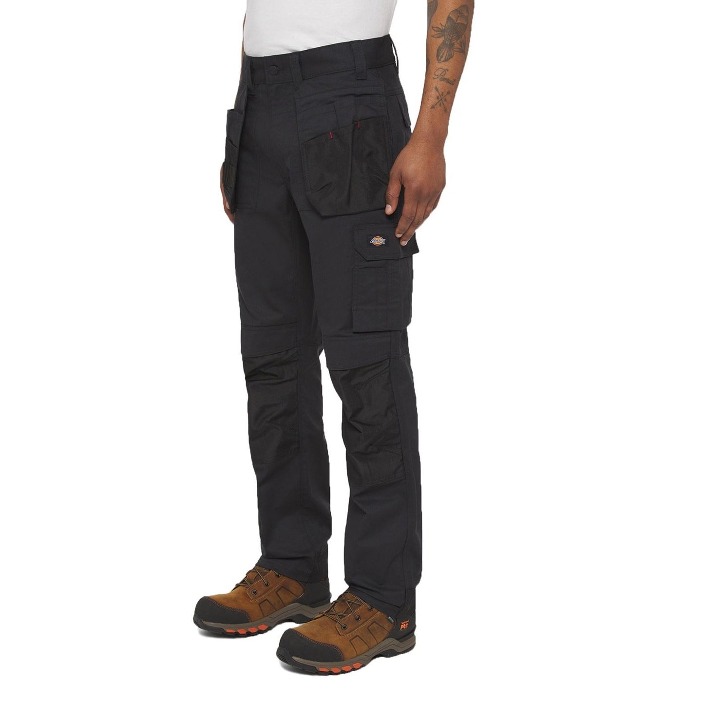 Dickies Men's Multi Pocket Utility Work Pant in Black