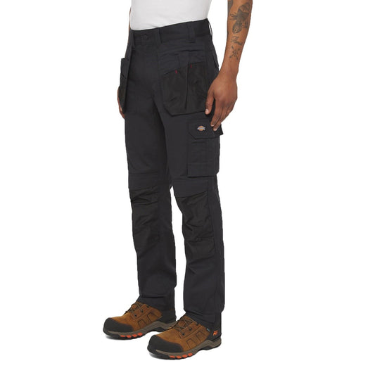 Dickies Men's Multi Pocket Utility Work Pant in Black