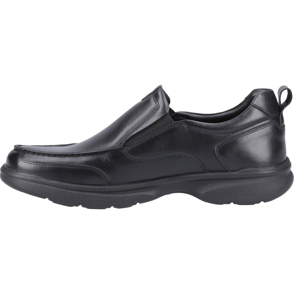 Hush Puppies Harold Leather Men's Black Moccasins Shoes