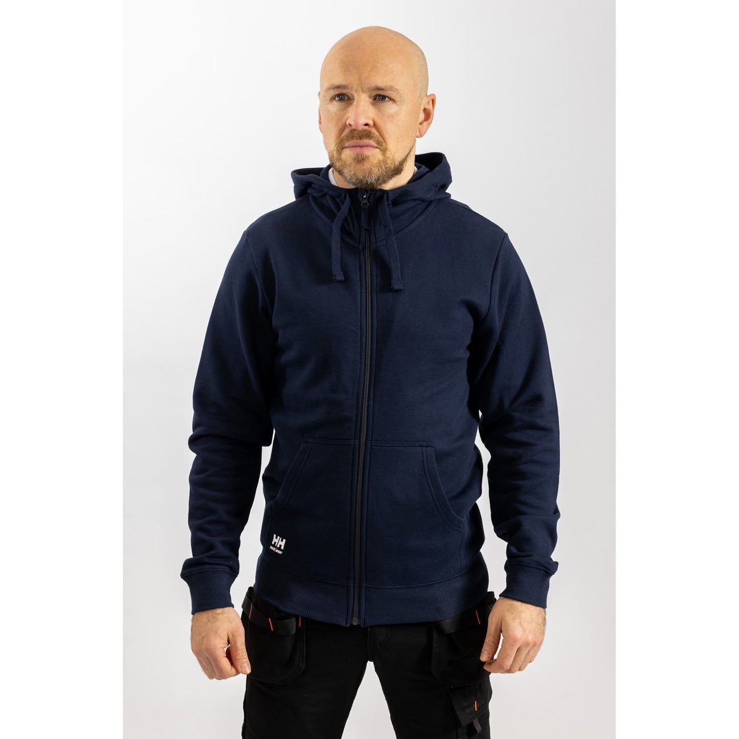 Helly Hansen Workwear Men's Manchester Zip Hoodie in Navy