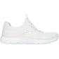 Skechers Summits Summer Blush Textile Women's White Trainers