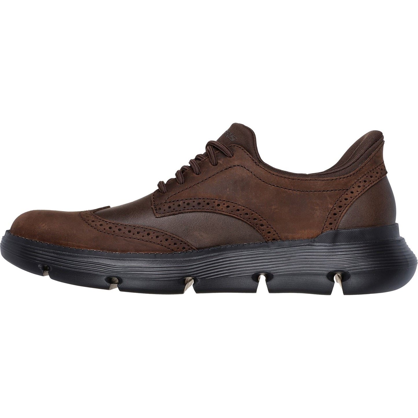 Skechers Men's Garza Sully Shoe in Cocoa