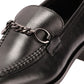 Osprey London The Islington Leather Women's Black Loafers