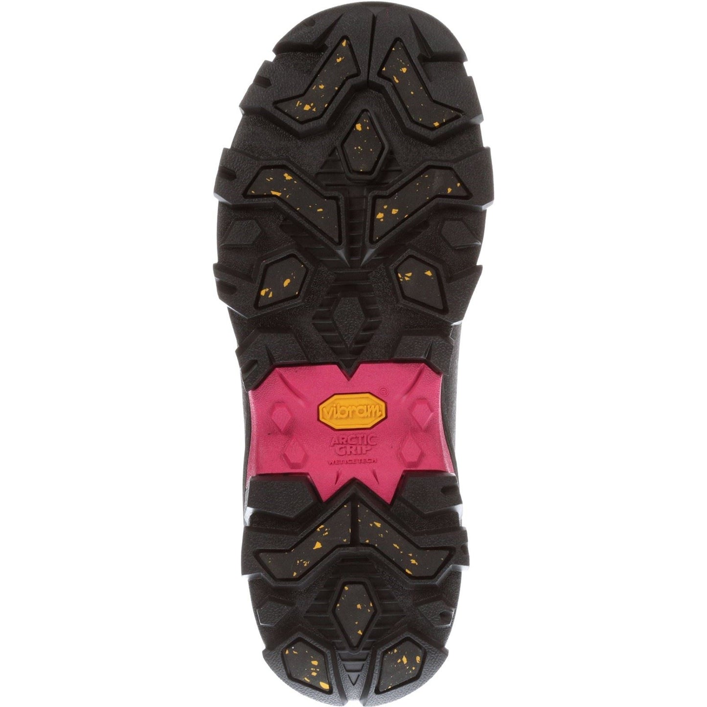 Muck Boots Women's Arctic Ice Mid Wellingtons in Black/Hot Pink