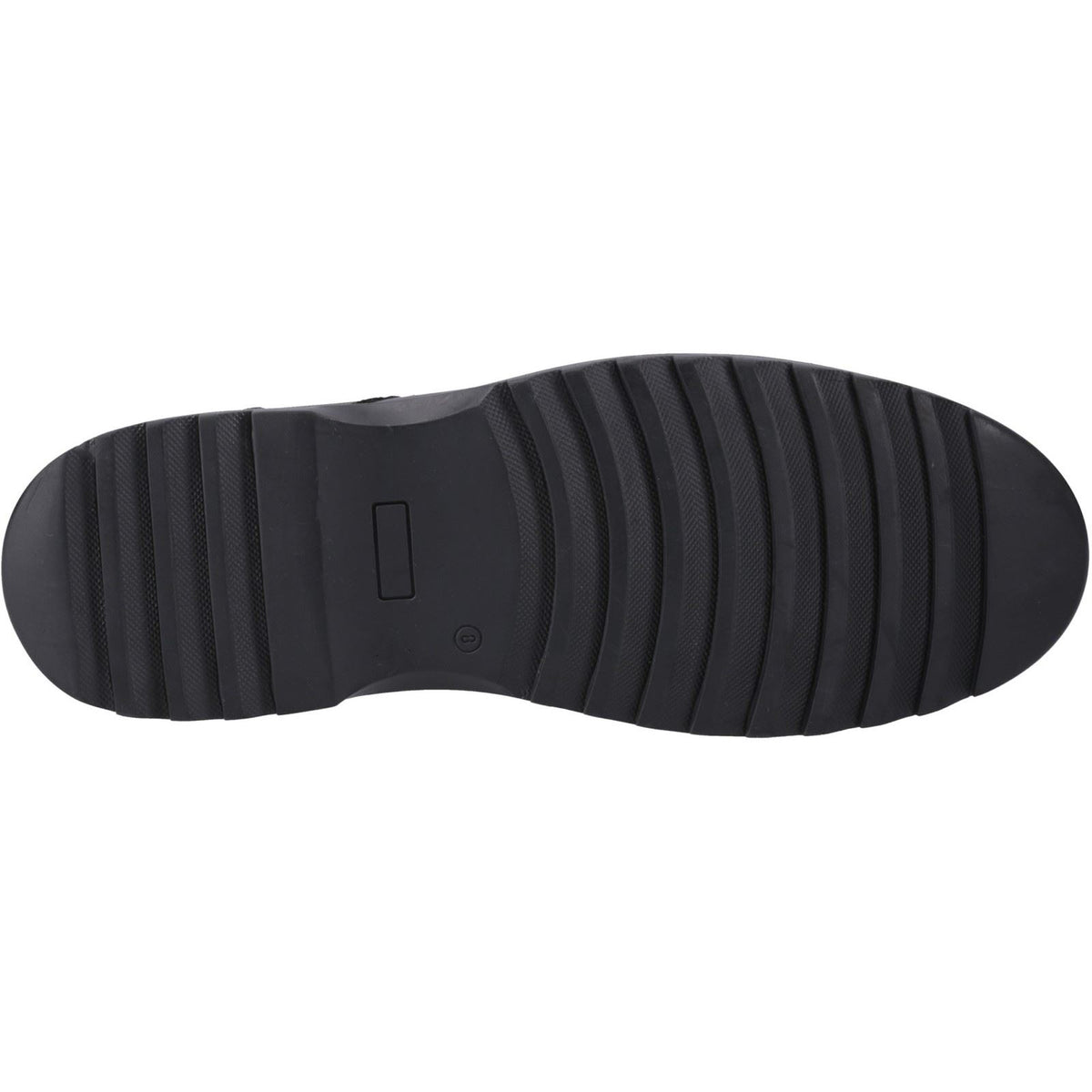 Hush Puppies Romeo Leather Boy's Black Lace-Up Shoes