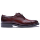 Base London Roma Leather Men's WASHED CHESTNUT Oxford Shoes