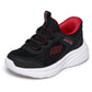 Skechers Bounder Pro Boy's Black/Red Trainers