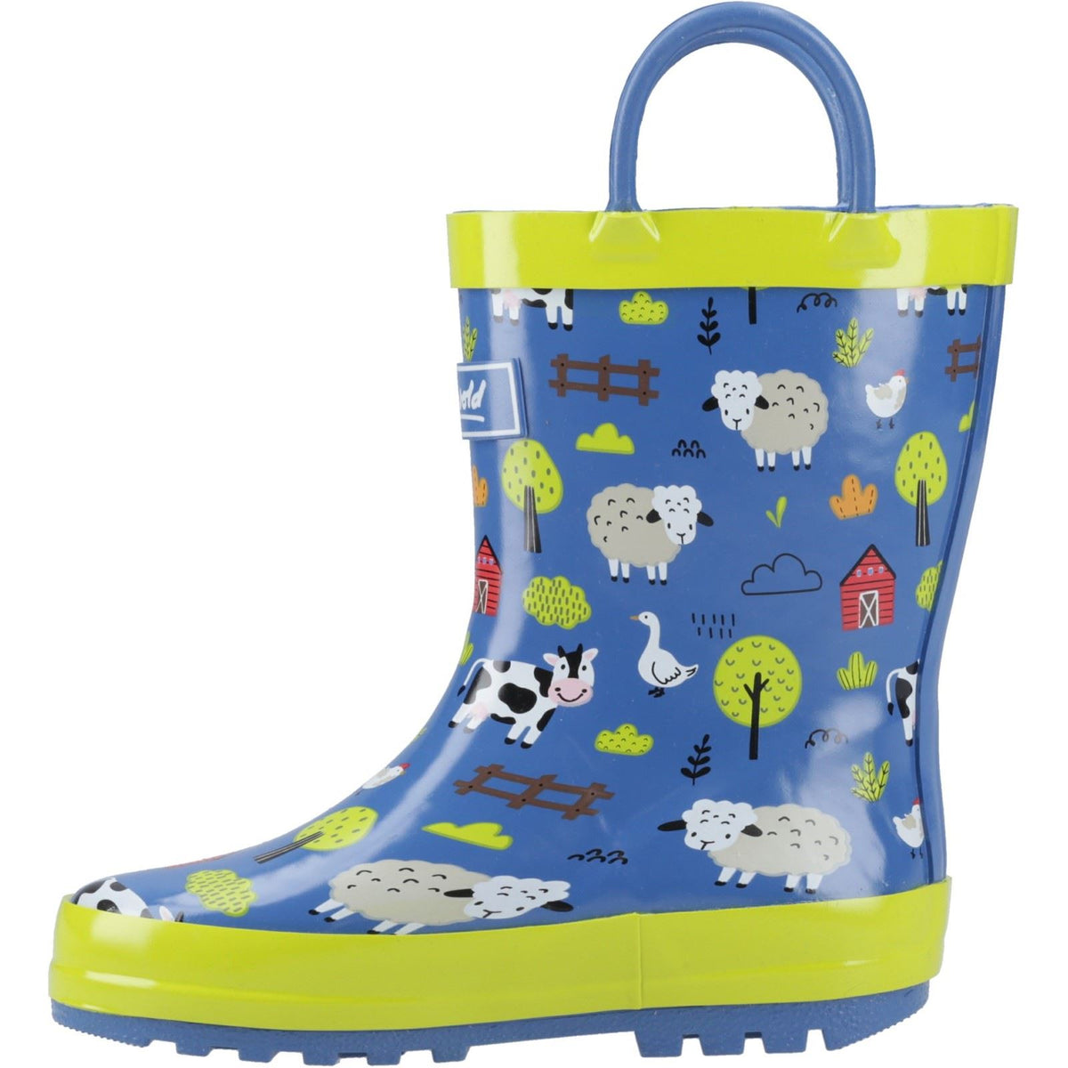 Cotswold Puddle Rubber Kid's Farm Wellington Boots