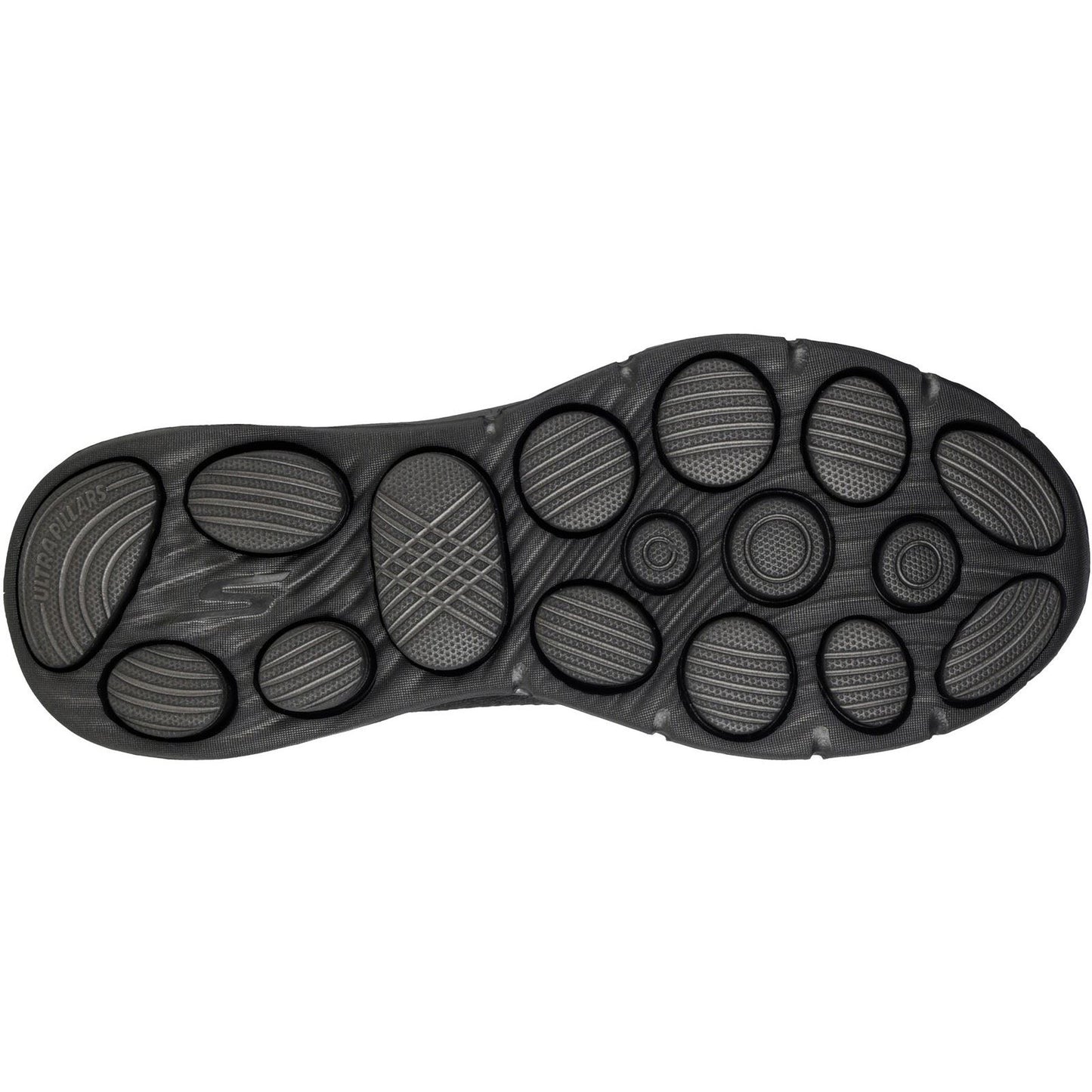 Skechers Go Walk 8 Pelayo Textile Men's Black Trainers