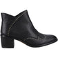 Hush Puppies Waverly Leather Women's Black Boots