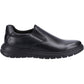 Hush Puppies Trent Leather Men's Black Slip-On Shoes